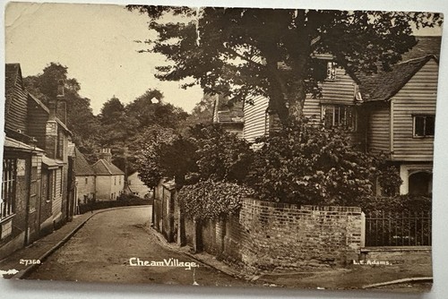Vintage postcard cheam - of,