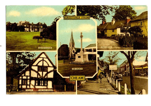 Surrey greetings from cheam - greetings,