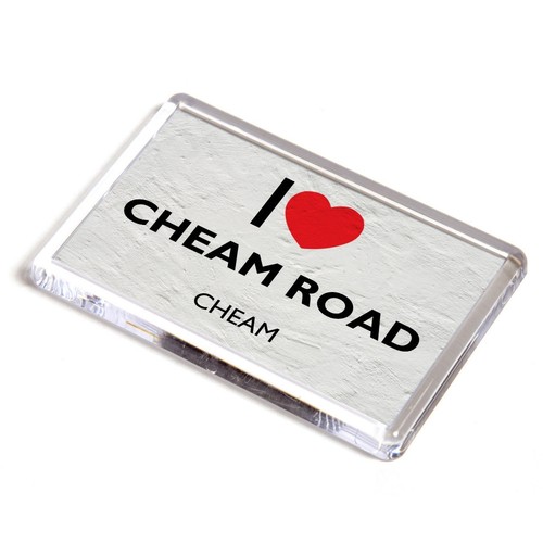Fridge magnet love cheam - fridge, i