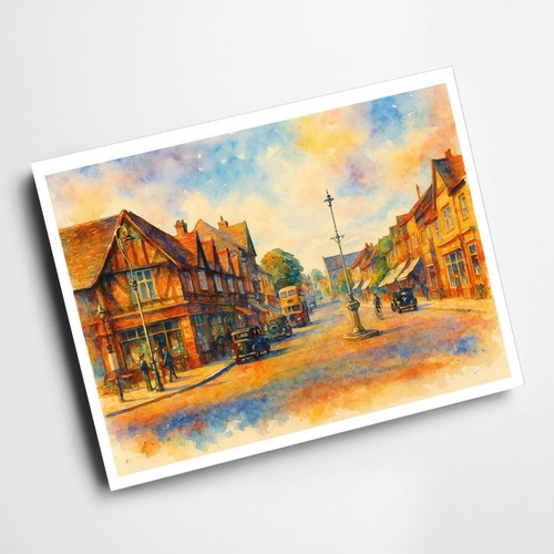 Print broadway cheam - -, (a)