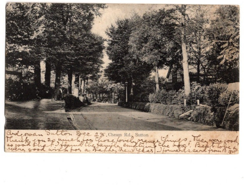 Sutton cheam road surrey - cheam,
